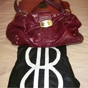Bill blass leather handbag